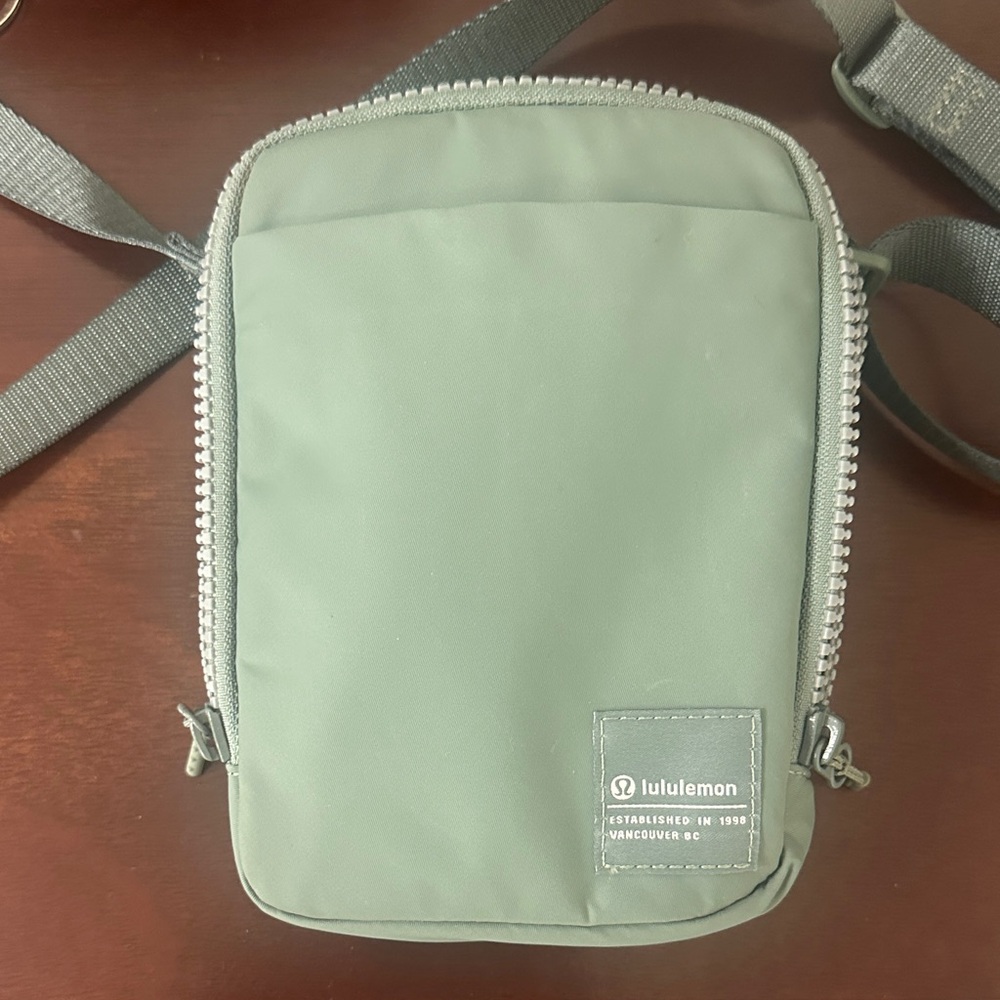 Lululemon Athletica Sage Green Belt Bag